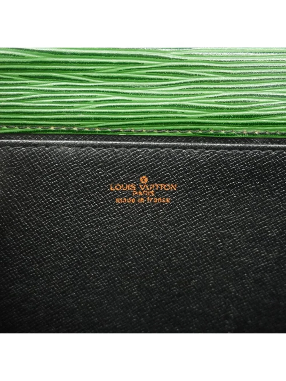 Louis Vuitton Clutch Epi Iena Borneo Green